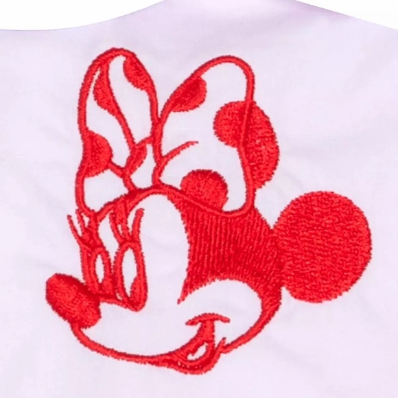 New DISNEY Baby Minnie Mouse Red  Infant 12-18 M Dress - Picture 2 of 16